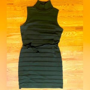 Olive green Calvin Klein Sweater Dress